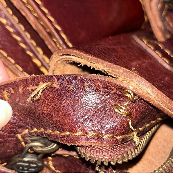 Tuscany Leather Brown Venezia Briefcase Bag - Picture 14 of 16